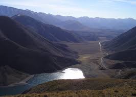 Lake Lyndon New Zealand Tramper
