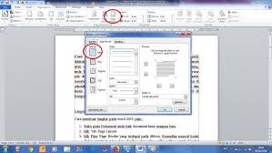 Cara Membuat Bingkai Di Word Dengan Mudah