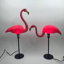 Classic Don Featherstone Plastic Lawn Ornament Upcycled Into The Most Unique Lamp Youll Ever Own Perfect For A Flamingo Projects Flamingo Gifts Pink Flamingos