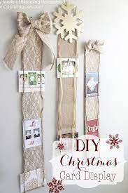 Proudly display all the christmas cards you receive with this simple christmas card holder project that you can put together in minutes. 32 Diy Christmas Card Holder Ideas How To Display Holiday Cards