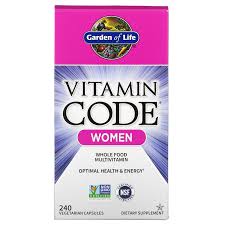Facebook is showing information to help you better understand the purpose of a page. Garden Of Life Vitamin Code Women Whole Food Multivitamin 240 Vegetarian Capsules Iherb