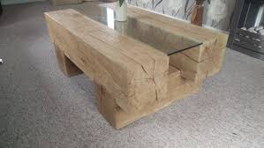 Oak Coffee Table European Oak Beam Coffee Table By Bertswood Coffee Table Rustic Log Furniture Rustic Wood Furniture
