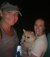 Selfie with the young woman from Germany