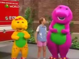 Barney and friends ashley, hannah, robert. Barney Friends Here Comes The Firetruck Youtube