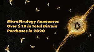 Bitcoin.org is a community funded project, donations are appreciated and used to improve the website. Microstrategy Announces Over 1b In Total Bitcoin Purchases In 2020