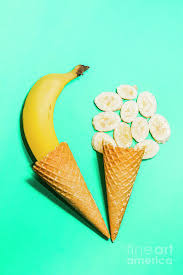 Creative Banana Ice Cream Still Life Art Art Print By Jorgo Photography Wall Art Gallery In 2020 Food Art Photography Creative Food Art Photography Wall Art