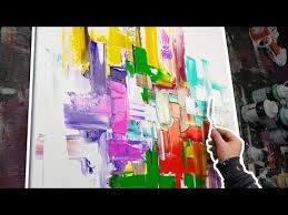 Abstract Painting Step By Step Tutorial Simple And Easy To Follow For Beginners Youtube Abstract Art Painting Abstract Painting Acrylic Abstract Painting