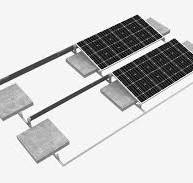 Ballasted Flat Roof System With No Roof Penetration Needed ...