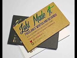 How to make business cards with cricut. How To Make Foiled Business Cards For Free Youtube