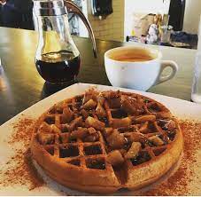 They were fluffy and light with the right amount of sweetness and generous of cinnamon and of course a big dollop of whip cream. Black Coffee And Waffle Bar Minneapolis Minnesota Restaurant Happycow