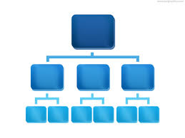 organization chart icon psd