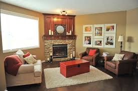 How to arrange living room furniture in a rectangular room. Arranging Furniture With A Corner Fireplace Fireplace Furniture Placement Furniture Placement Living Room Corner Fireplace Living Room