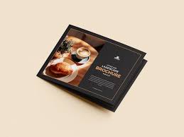 Free Letter Size Landscape Brochure Mockup In 2020 Brochure Mockup Psd Brochures Mockups Packaging Mockup