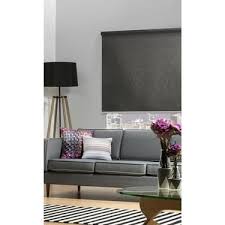 Holland blinds offer a stylish and traditional this way you have full control over the day light in a room. Spotlight Wilson Fabrics Albion Roller Blind Charcoal 180 X 210 Cm Spotlight Australia Blinds Interior Design Roller Blinds