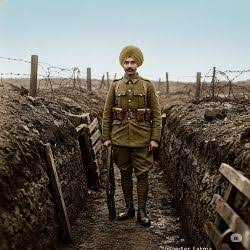 WW1 Complete uniform set of the British-Indian Soldier/Sepoy
