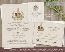 Vineyard Wedding Invitation Rustic Wine Country Wedding Invitations Grapevines Win Wedding Invitations Rustic Wine Country Wedding Vineyard Wedding Invitations