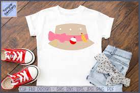 Download Girl Fishing Bucket Hat Svg And Clipart 284021 Cut Files Design Bundles