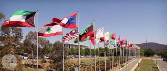 International Flag Display Canberra Act Flag Display International Flags Display