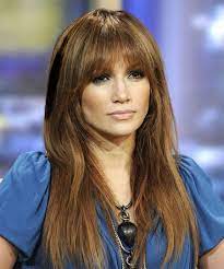 Wispy side bangs blend seamlessly into the messy waves for a carefree look that invokes the mysterious yet approachable nature of the girl next door. this hairstyle works best with fine and medium thick hair. Long Haircuts With Bangs Google Search Hairstyles With Bangs Long Hair With Bangs Long Hair Styles