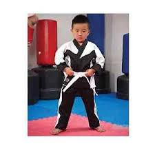 Details About Proforce Demo Team Karate Uniform Martial Arts Gi Pants Black White Kids Adults