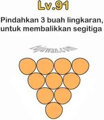5,791 likes · 16 talking about this. Brain Out Pindahkan 3 Buah Lingkaran Untuk Membalikkan Segitiga Jawaban Brain Out Di Peringkat 91 Tujuwan Com