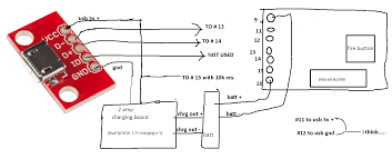 The red and black wires affix to the outer pads on the usb connector as shown above. Diagram Mini Usb Charging Diagram Full Version Hd Quality Charging Diagram Diagrammoroo Abacusfirenze It