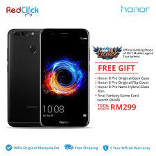 Best price of honor 8 pro in malaysia is n/a as of december 17, 2020 the latest honor 8 pro price in malaysia updated on malaysia and full specs, but we are can't grantee the information are 100% correct(human error is possible), all prices. Huawei Honor 8 Pro Duk L09 6gb 64gb 4 Free Gift Worth Rm299 Shopee Malaysia