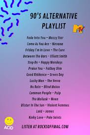 90 S Alternative Playlist Alternative Songs Alternative Music Music Playlist