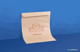 2 Serene Free C4 Envelope Mockup Psds Zippypixels