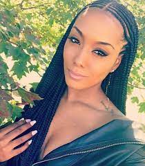 Cornrow hairstyles for work 60 easy and showy protective hairstyles for natural hair | itsyourhairstyle.com. Beautiful Cornrow Hairstyle Mixed With A Combination Of Cornrows And Single Braids Hairstyle Is Flexible I Natural Hair Styles Cornrow Hairstyles Hair Styles