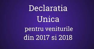 Declaratia Unica Pentru Veniturile Din 2017 Si 2018 Ghid Pfa