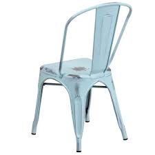 Distressed Gn Blue Metal Chair Et 3534 Db Gg Stackable Chairs Flash Furniture Metal Chairs