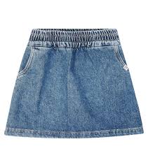 Jeansrock Janis aus Baumwolle in Blau