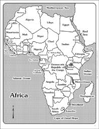 The map of oil and gas networks in africa depicts the location of oil refineries, oil and gas pipelines and oil embankments. Maps Of Africa Labeled And Unlabeled Printable Maps