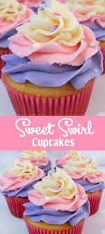 Sweet Swirl Cupcakes Recipe Swirl Cupcakes Easter Cupcakes Easter Fun Food