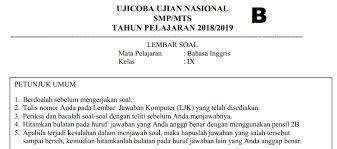 Download latihan soal dan kunci jawaban usbn un smpmts 2019. Soal Ucun Bahasa Inggris Smp Tahun 2019 Paket 2 Pendidikan Kewarganegaraan Pendidikan Kewarganegaraan