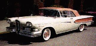 Image result for Spring Green 1958 Edsel