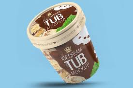 Download Ice Cream Tub Mockup In Psd Ice Cream Tub Mockup Psd Ice Cream Tub Ice Cream Cream