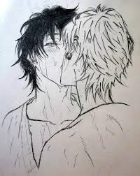 How to draw anime people kissing. How To Draw Anime Boys Kissing Creative Art