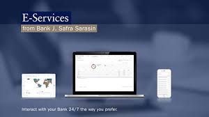 A global symbol of private banking and wealth management tradition. E Services Bank J Safra Sarasin