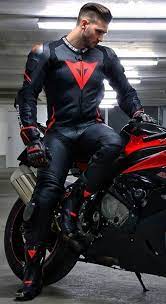 Pin By Someone Spea On Boys Motorcycle Leathers Suit Leather Jacket Men Style Motorcycle Outfit