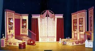 The Quite Realistic Set In The Nursery Of The Darling Home In Peter Pan Shows The Wealth Of The Family And Peter Pan Play Peter Pan Costumes Peter Pan Musical