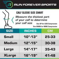 calf compression sleeves pair 20 30mmhg