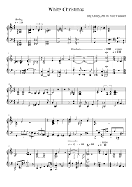 White Christmas Piano Sheet Music For Piano Solo Musescore Com