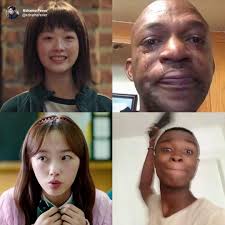 Squid Game: 😔😭😨🤧 All Of Us Are Dead: 🤨🤦🏼‍♀️💪👊