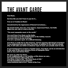 Implicit in the term are the rejection of the status quo, a critique of popular convention and taste, and a striving for originality that can. The Avant Garde