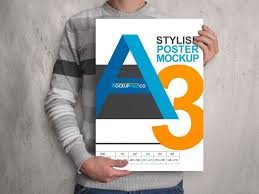 Free Poster In Hand Mockup Psd Poster Mockup Mockup Free Psd Mockup