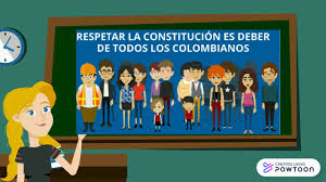 En todo caso de incompatibilidad entre la constitución y la ley u otra norma jurídica, se aplicarán las disposiciones constitucionales. La Constitucion Politica De Colombia Para Ninos Youtube