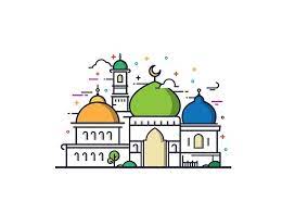 Animasi masjid clipart silhouette pics. 30 Gambar Masjid Kartun Terbaik Server Gambar