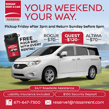 Enterprise has the rental vehicles you need backed by our complete clean pledge. Your Weekend Just Got A Major Upgrade Nissan Rent A Car Guam Facebook